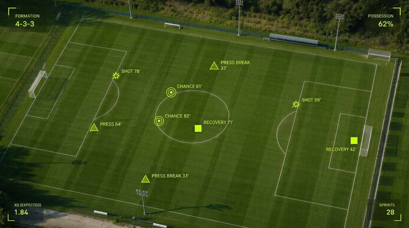 Aerial tactical analysis — Key Events